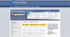 Desktop Screenshot of informationactive.com