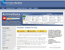 Tablet Screenshot of informationactive.com